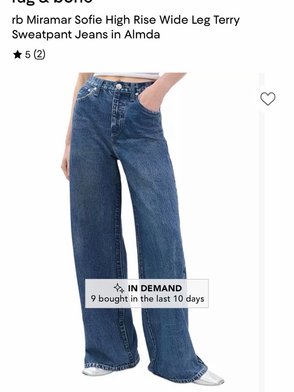 rag & bone Miramar High-Rise Jeans